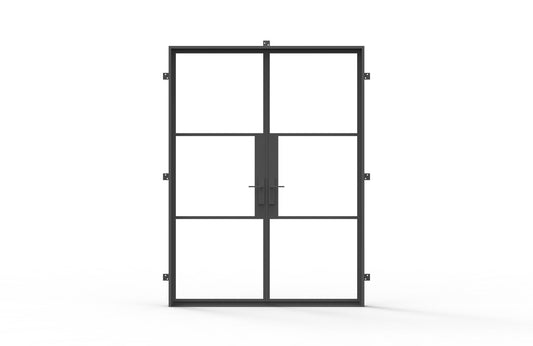 Pre-Order: Light 3S - Double | Cold Rolled Steel French Doors (Ships 16-18 Weeks)