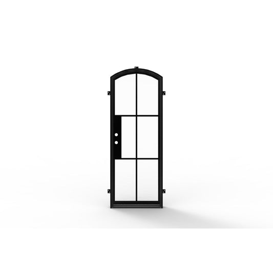 Pre-Order: Light 6 Single (Cold Weather + Thermal Break) | Steel French Doors (Ships 16-18 Weeks)