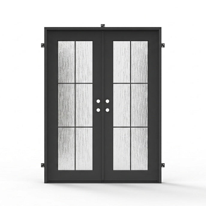 Beaver Creek Double | Wrought Iron Door