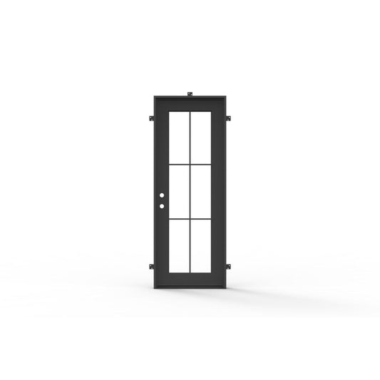 Pre-Order: Beaver Creek Single (Cold Weather + Thermal Break) | Wrought Iron Door (Ships 16-18 Weeks)