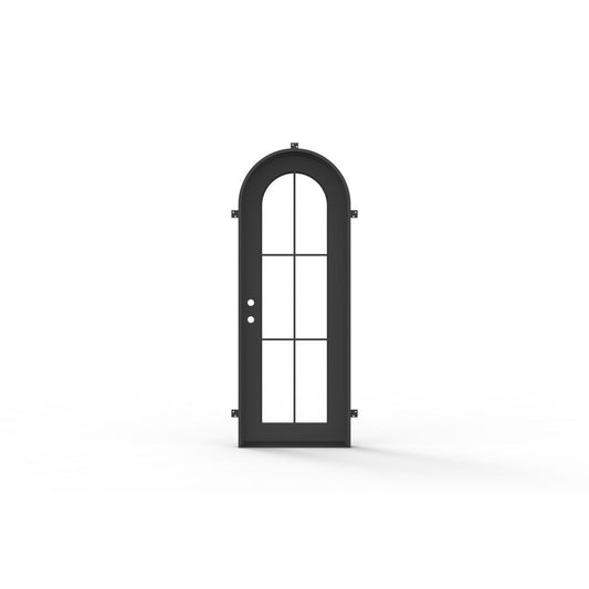 Pre-Order: Beaver Creek Single (Cold Weather + Thermal Break) | Wrought Iron Door (Ships 16-18 Weeks)