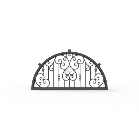Pre-Order: Big Sky 2 Transom | Wrought Iron Door (Ships 16-18 Weeks) Pre-Order: Big Sky 2 Transom | Wrought Iron Door (Ships 16-18 Weeks)