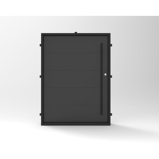 Pre-Order: Boston Pivot | Steel Pivot Doors (Ships in 16-18 Weeks)