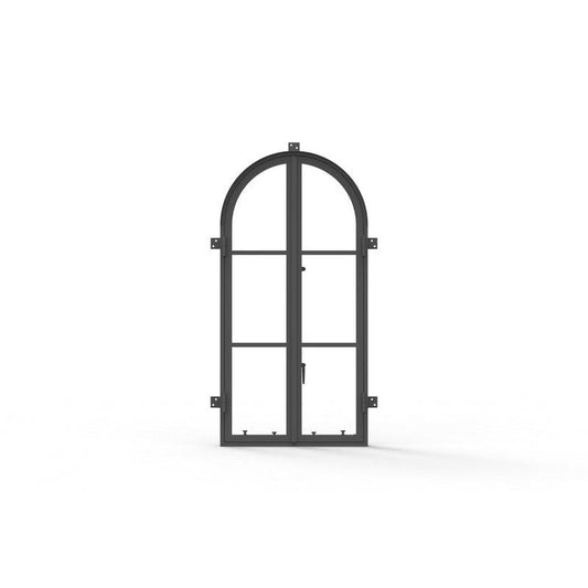 Pre-Order: Light 3 Double Casement Window | Steel French Doors (Ships 16-18 Weeks)