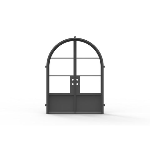 Pre-Order: Light 3 - Double + Kickplate | Steel French Doors (Ships 16-18 Weeks) Pre-Order: Light 3 - Double + Kickplate | Steel French Doors (Ships 16-18 Weeks)