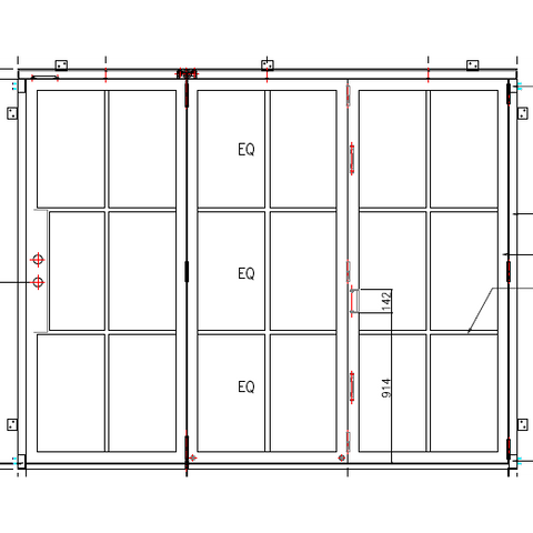 Light 6 Bi-Fold - 3 Panel | Steel French Doors Light 6 Bi-Fold - 3 Panel | Steel French Doors