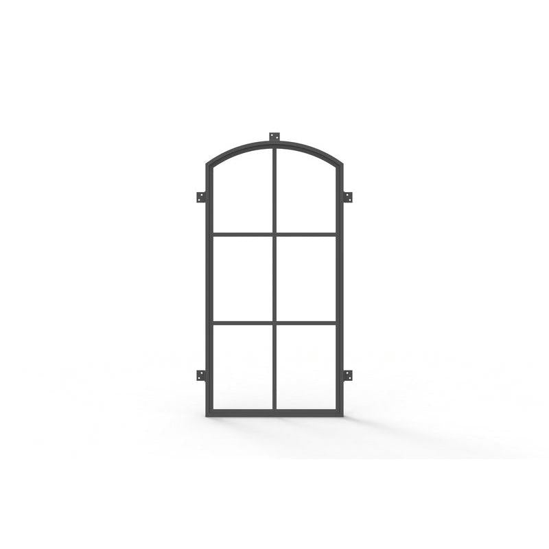 Pre-Order: Light 6 Fixed Window | Steel French Doors (Ships 16-18 Weeks)