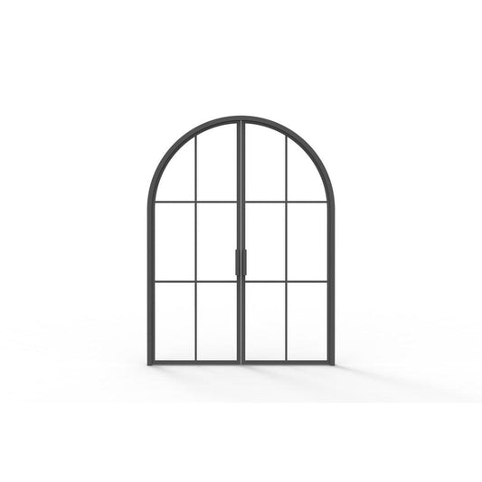 Light 6 Interior - Double - Arch (Arriving 6/30/26) | Steel Interior Door