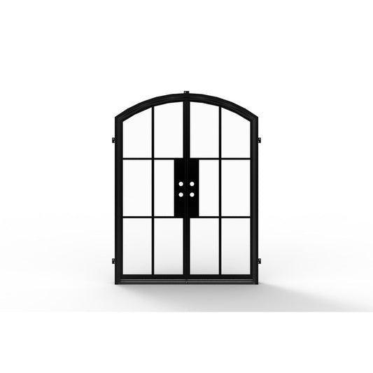 Pre-Order: Light 6 Double (Cold Weather + Thermal Break) | Steel French Doors (Ships 16-18 Weeks)