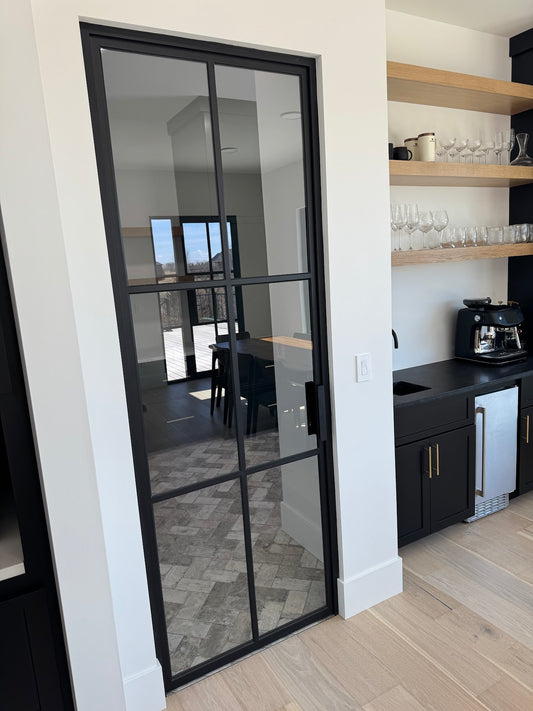 Pre-Order: Light 6 Interior - Single | Steel Interior Door (Ships 16-18 Weeks)