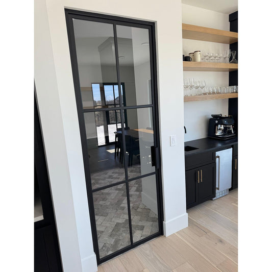 Pre-Order: Light 6 Interior - Single | Steel Interior Door (Ships 16-18 Weeks)