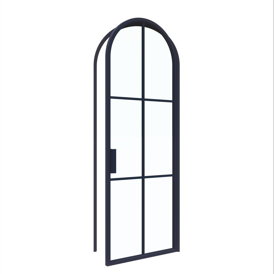 Light 6 Interior - Single - Arch | Steel Interior Door