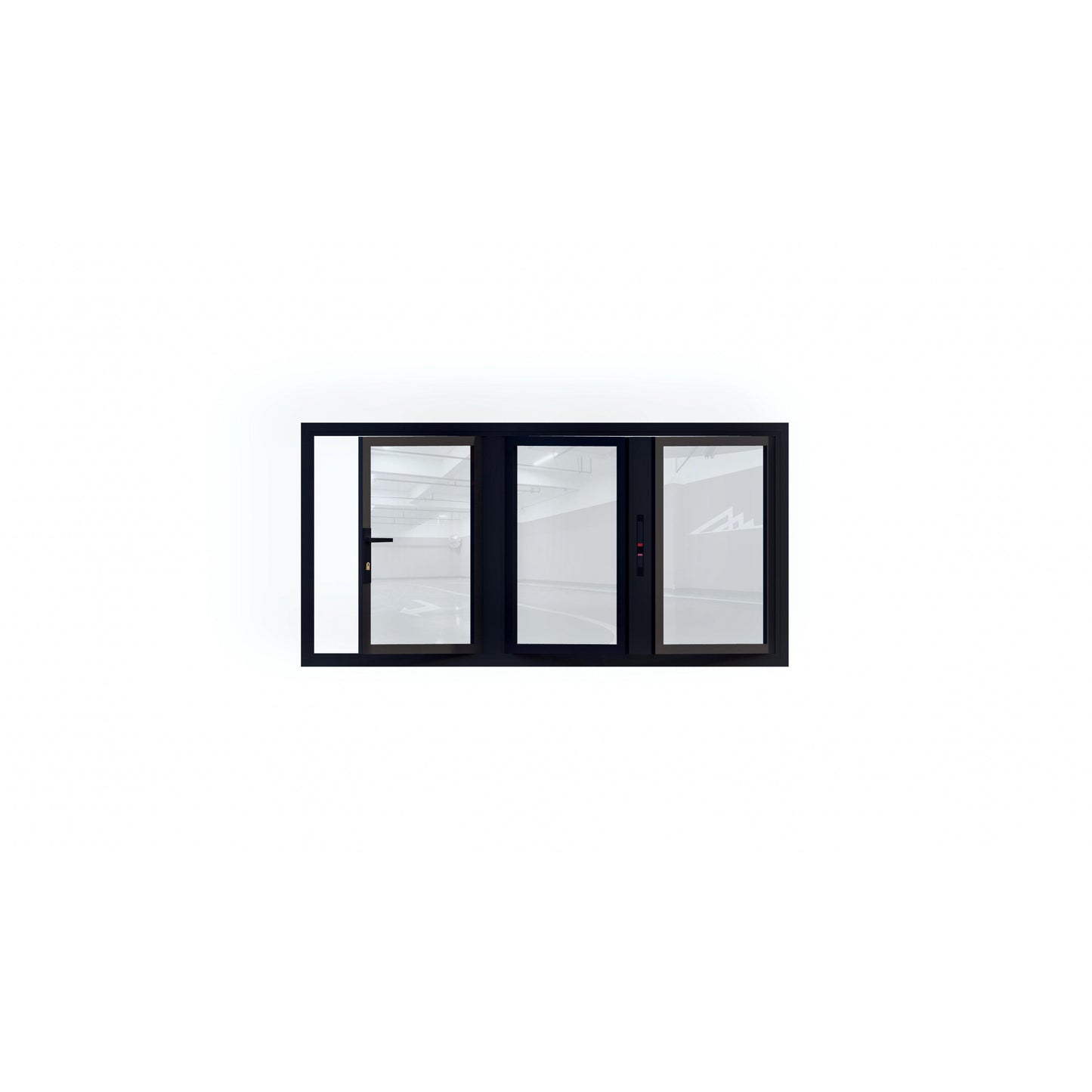 Pre-Order: Light 1 Aluminum - 3 Panel Bi-Fold Window (Thermally Broken + Cold Weather) | Aluminum Windows (Ships 16-18 Weeks)