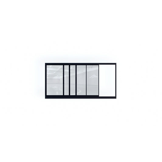 Pre-Order: Light 1 Aluminum - 3 Panel Sliding Window (Thermally Broken + Cold Weather) | Aluminum Windows (Ships 16-18 Weeks)