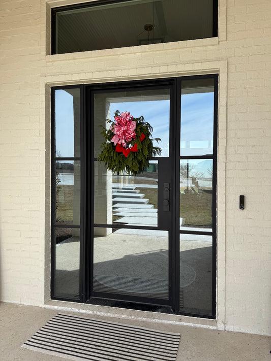 Pre-Order: Light 3 - Single + Sidelights | Steel French Doors (Ships 16-18 Weeks)