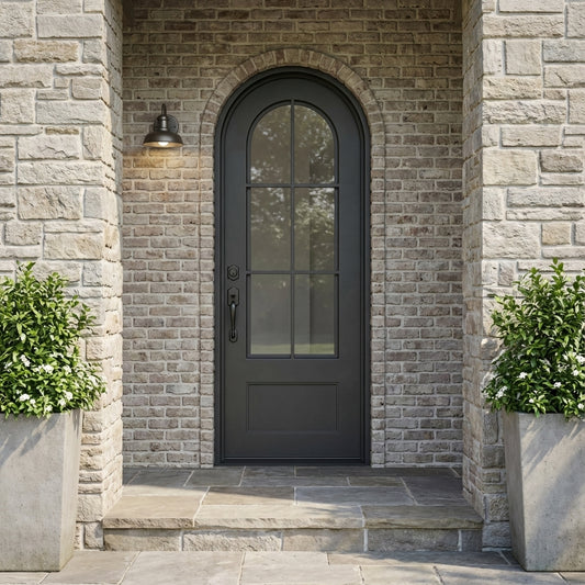 Pre-Order: Telluride Single | Wrought Iron Door (Ships 16-18 Weeks)