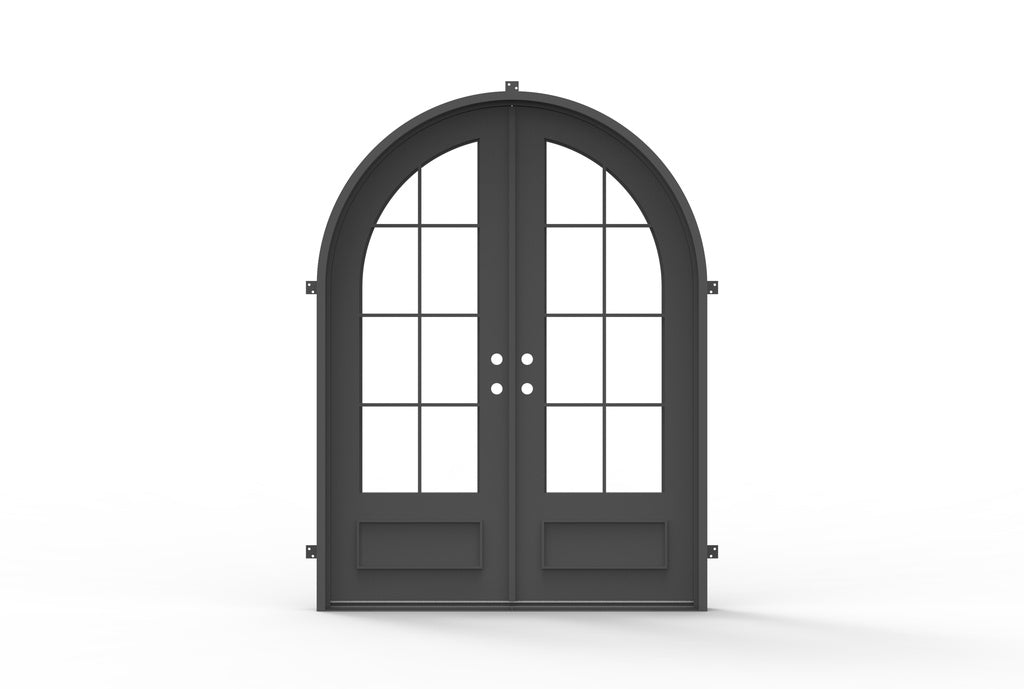 Seattle Double - Arch | Wrought Iron Door