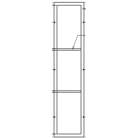 Light 6 Sidelight (Interior)-Interior Steel Doors-Black Diamond Iron Doors Light 6 Sidelight (Interior)-Interior Steel Doors-Black Diamond Iron Doors