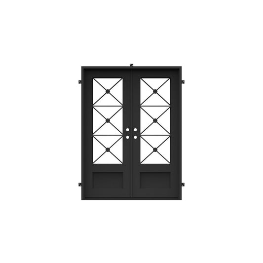 Pre-Order: Snowflower | Wrought Iron Door (Ships 16-18 Weeks)