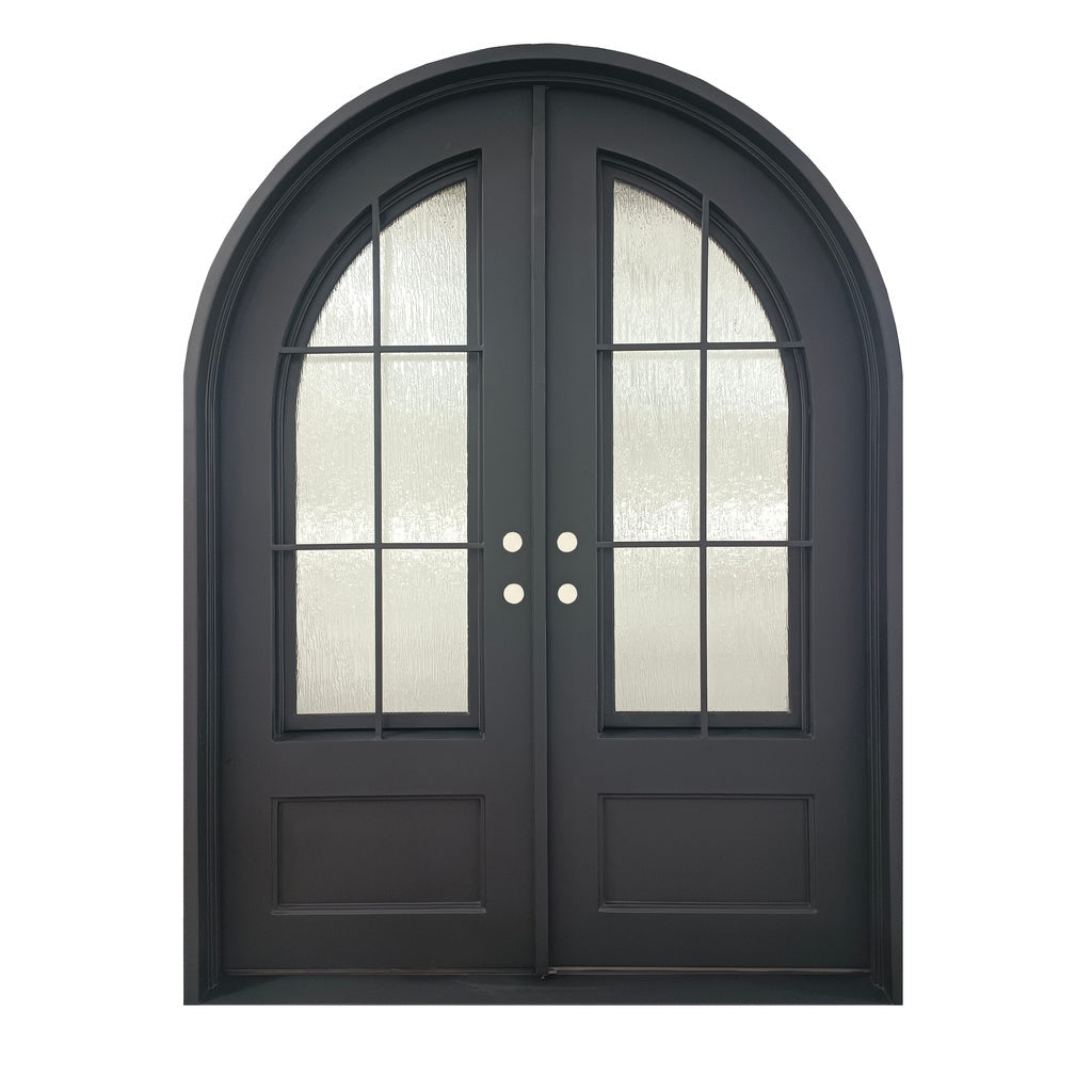 Telluride Double - Arch | Wrought Iron Door