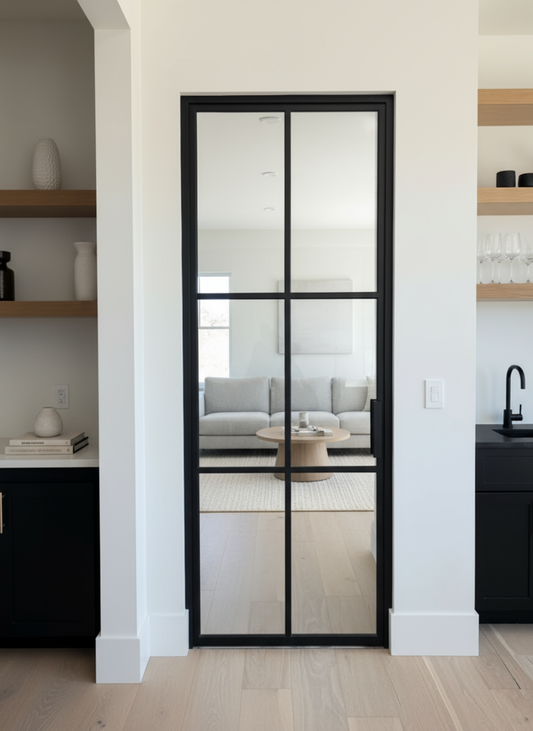 Light 6 Interior - Single | Steel Interior Door