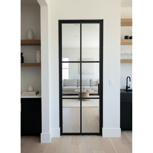 Light 6 Interior - Single | Steel Interior Door