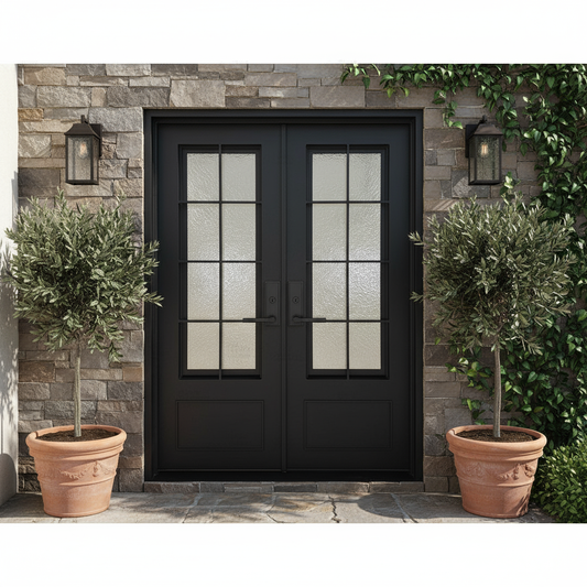 Seattle Double | Wrought Iron Door