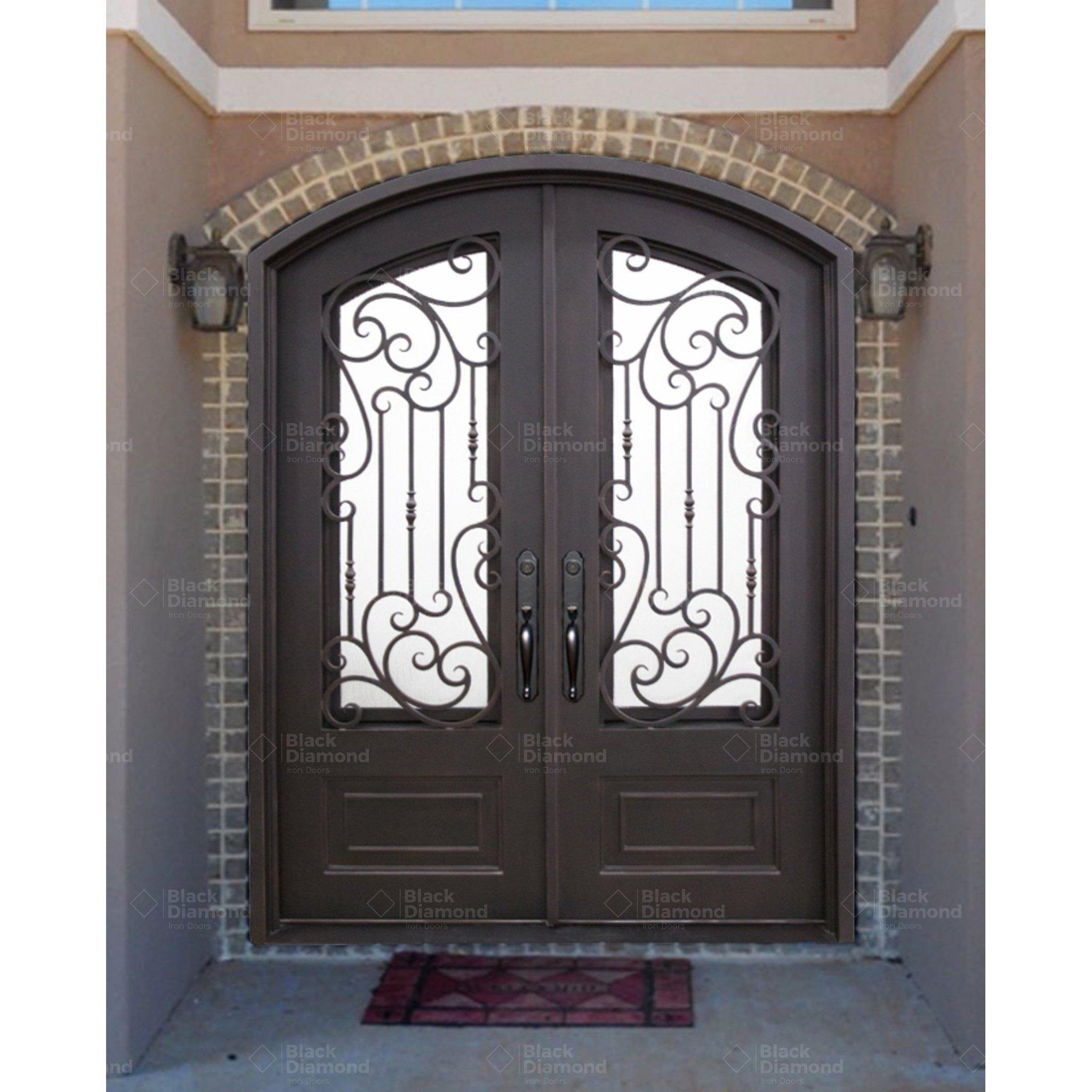 Pre-Order Snowmass-Wrought Iron Doors-Black Diamond Iron Doors Pre-Order Snowmass-Wrought Iron Doors-Black Diamond Iron Doors