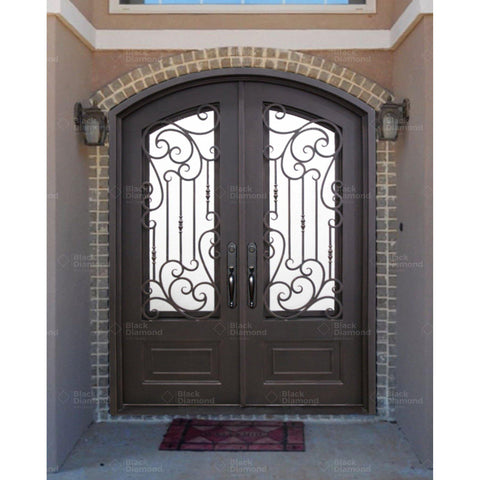 Pre-Order Snowmass-Wrought Iron Doors-Black Diamond Iron Doors Pre-Order Snowmass-Wrought Iron Doors-Black Diamond Iron Doors