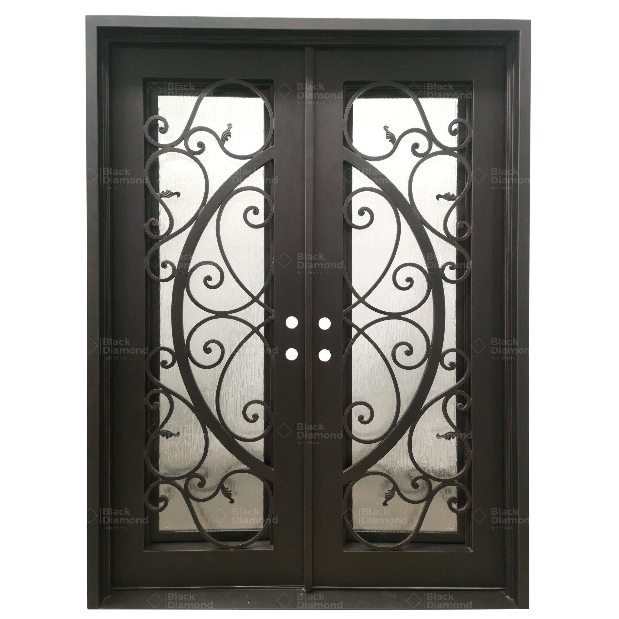 Pre-Order Winter Park-Wrought Iron Doors-Black Diamond Iron Doors Pre-Order Winter Park-Wrought Iron Doors-Black Diamond Iron Doors