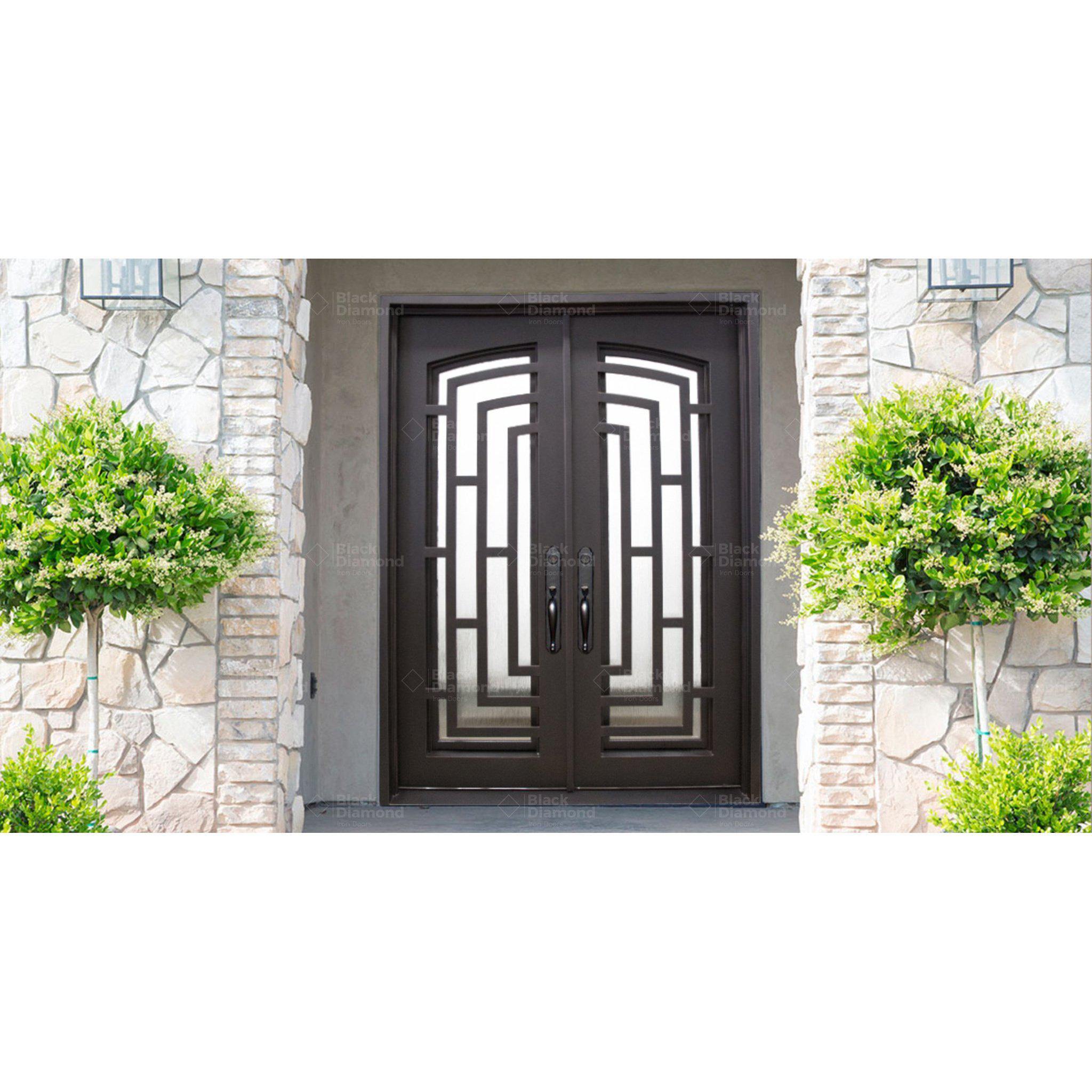 Pre-Order Park City-Wrought Iron Doors-Black Diamond Iron Doors Pre-Order Park City-Wrought Iron Doors-Black Diamond Iron Doors