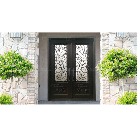 Pre-Order Steamboat Springs-Wrought Iron Doors-Black Diamond Iron Doors Pre-Order Steamboat Springs-Wrought Iron Doors-Black Diamond Iron Doors