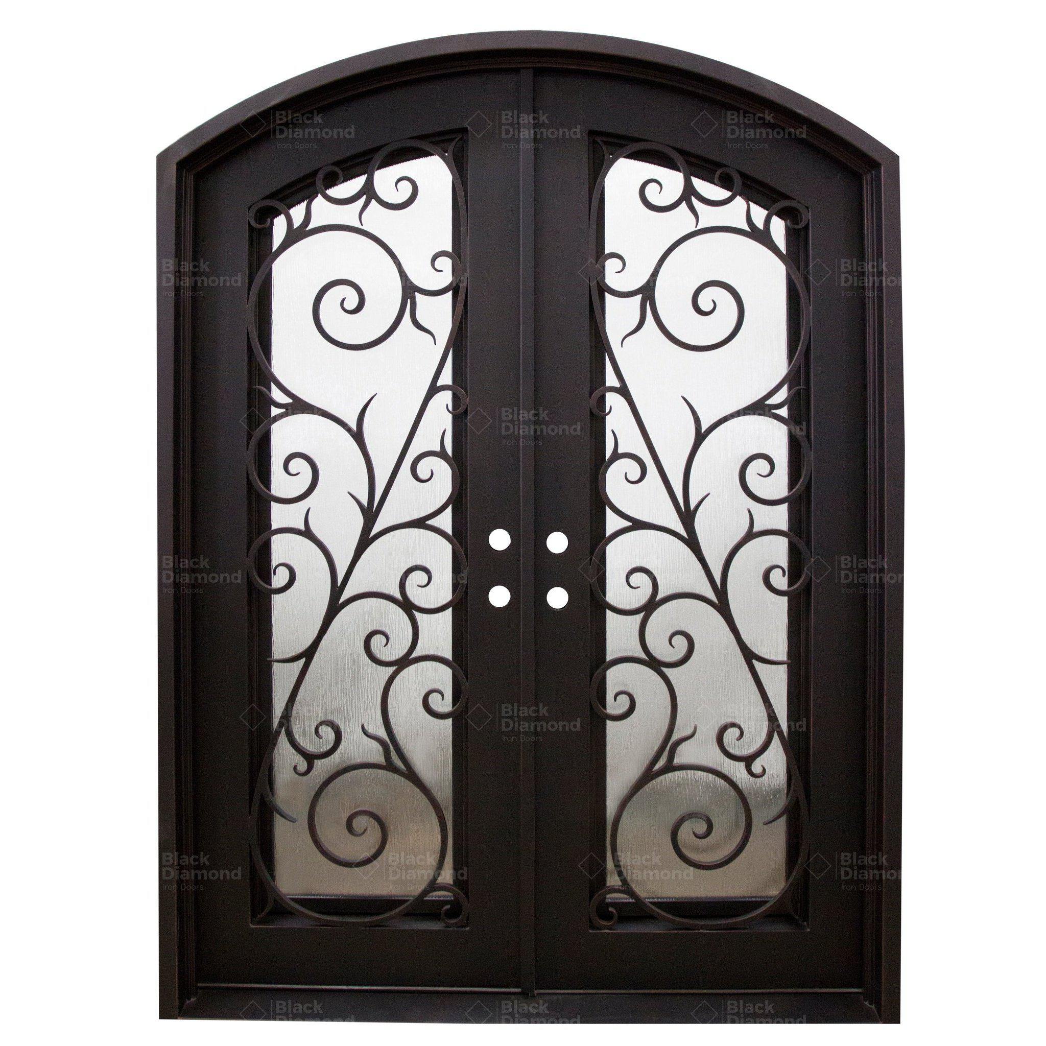 Pre-Order Val Thorens-Wrought Iron Doors-Black Diamond Iron Doors Pre-Order Val Thorens-Wrought Iron Doors-Black Diamond Iron Doors