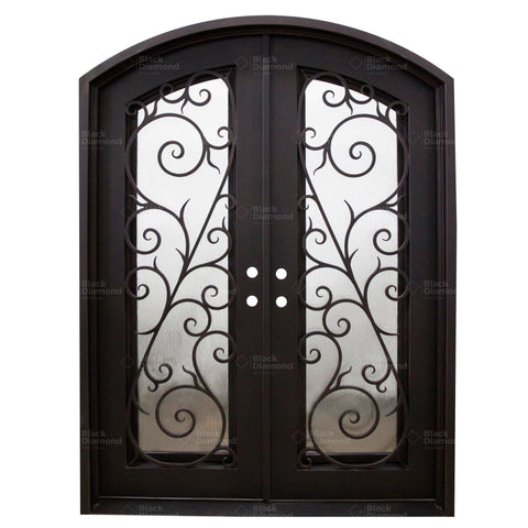 Pre-Order Val Thorens-Wrought Iron Doors-Black Diamond Iron Doors Pre-Order Val Thorens-Wrought Iron Doors-Black Diamond Iron Doors