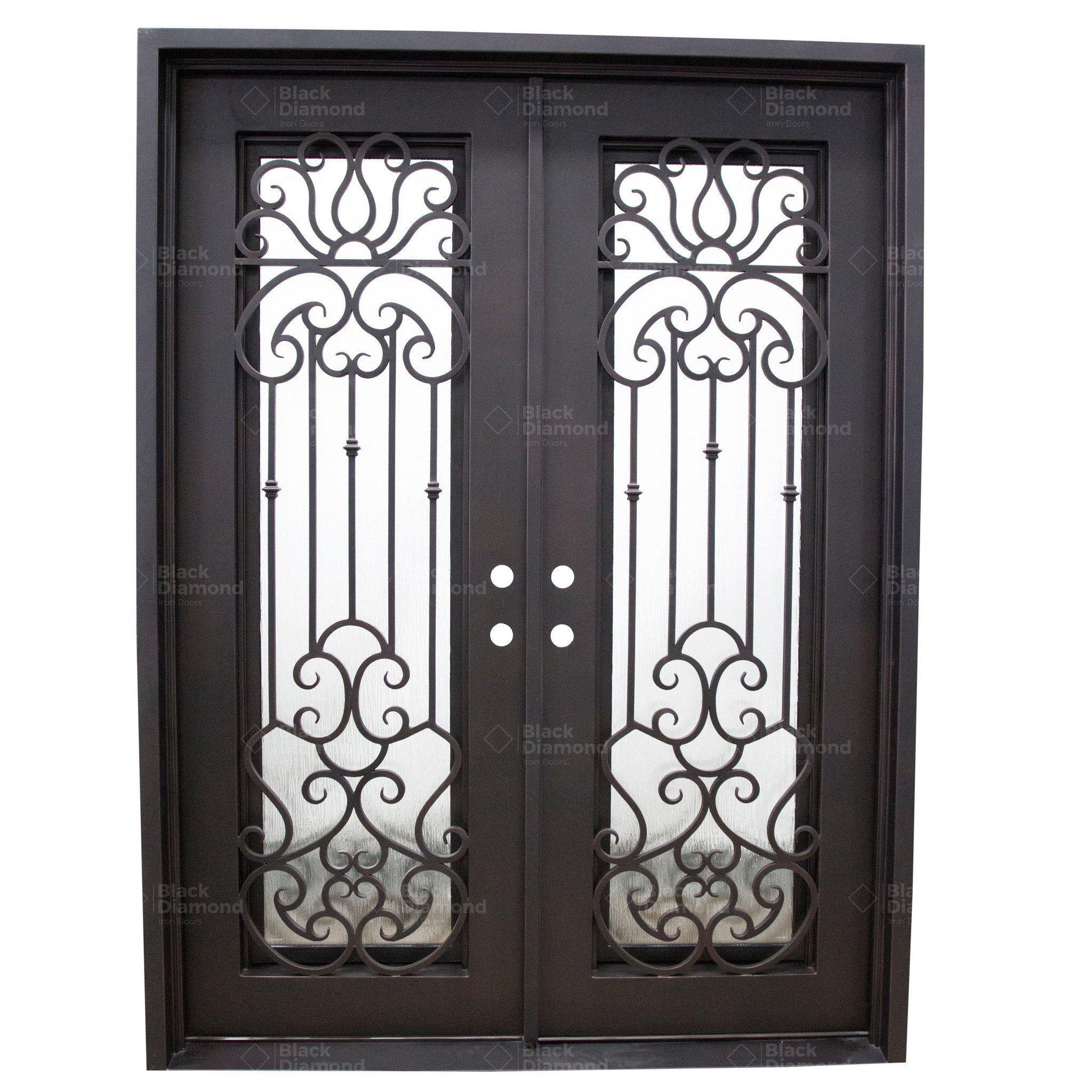Pre-Order Heavenly-Wrought Iron Doors-Black Diamond Iron Doors Pre-Order Heavenly-Wrought Iron Doors-Black Diamond Iron Doors
