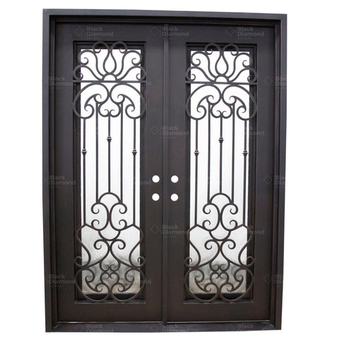 Pre-Order Heavenly-Wrought Iron Doors-Black Diamond Iron Doors Pre-Order Heavenly-Wrought Iron Doors-Black Diamond Iron Doors