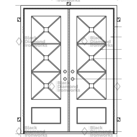 Pre-Order Snowbird-Wrought Iron Doors-Black Diamond Iron Doors Pre-Order Snowbird-Wrought Iron Doors-Black Diamond Iron Doors