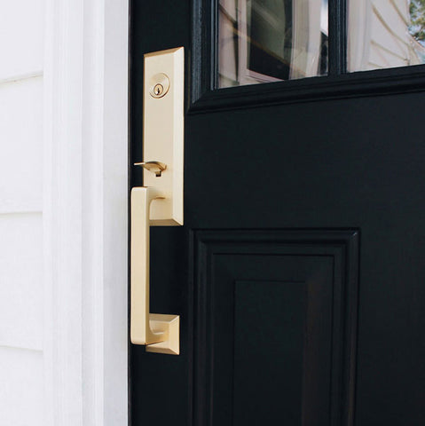 Emtek - Contemporary - Traditional Heritage Monolithic-Handles & Locks-Black Diamond Iron Doors Emtek - Contemporary - Traditional Heritage Monolithic-Handles & Locks-Black Diamond Iron Doors