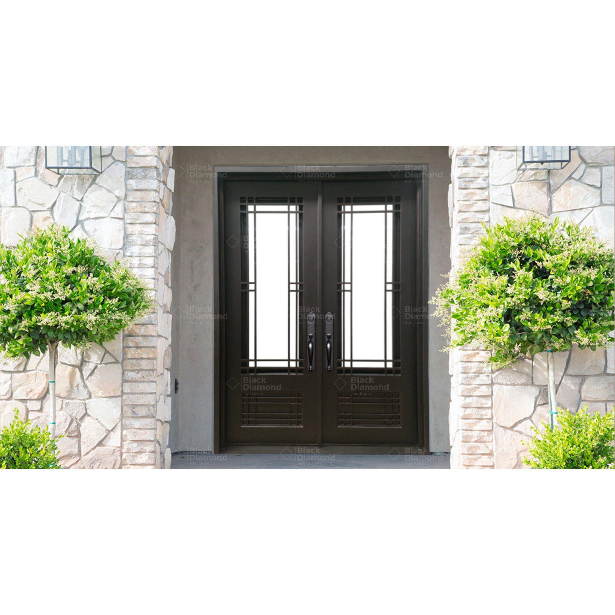 Pre-Order Mammoth-Wrought Iron Doors-Black Diamond Iron Doors Pre-Order Mammoth-Wrought Iron Doors-Black Diamond Iron Doors