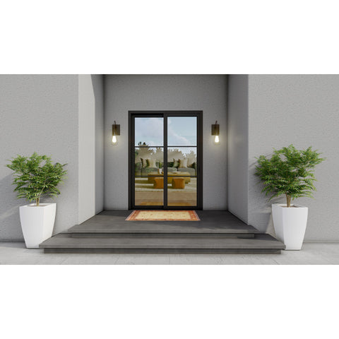 Pre-Order Light 3 - 2 Panel Sliding Door-Steel Sliding Doors-Black Diamond Iron Doors Pre-Order Light 3 - 2 Panel Sliding Door-Steel Sliding Doors-Black Diamond Iron Doors