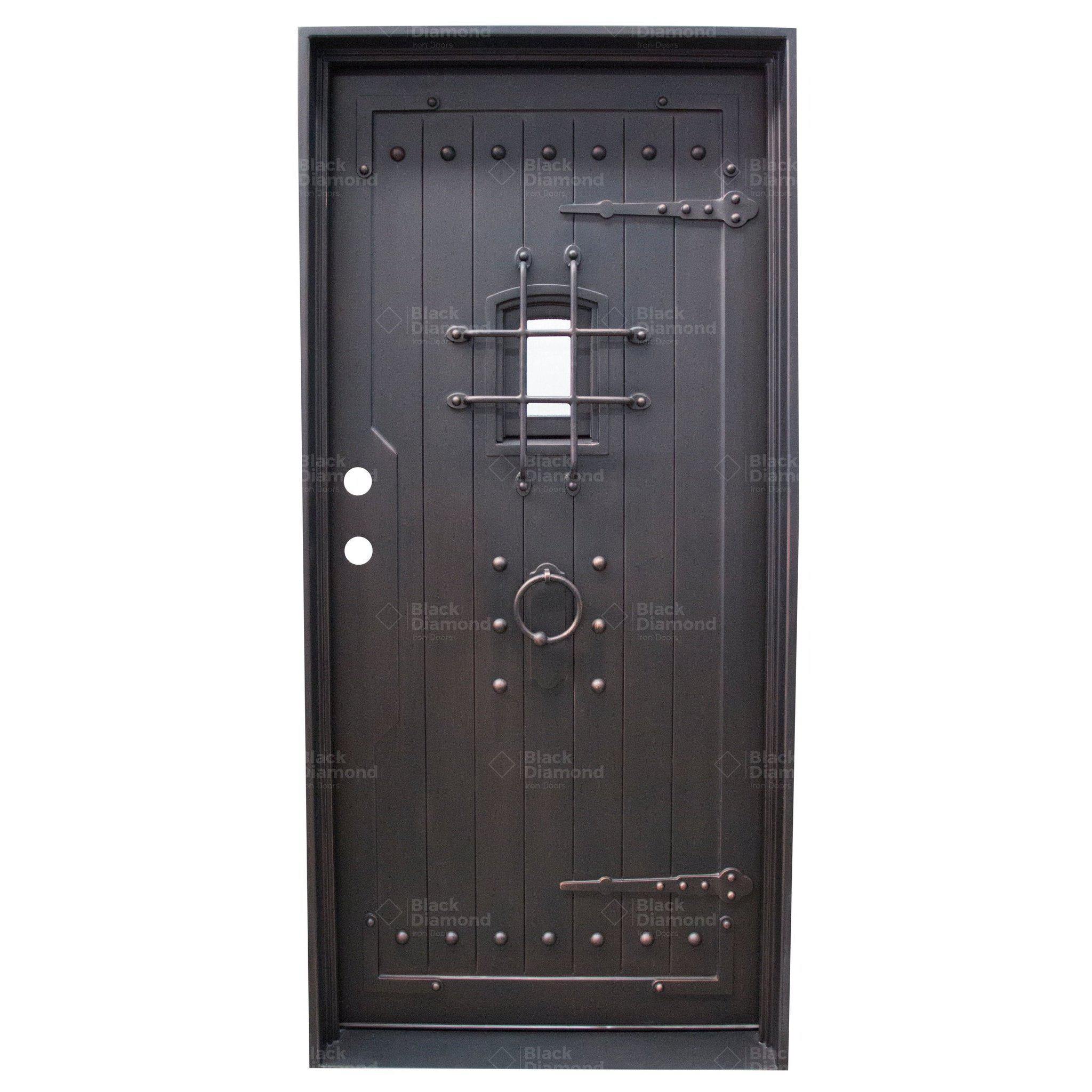 Pre-Order Verbier-Wrought Iron Doors-Black Diamond Iron Doors Pre-Order Verbier-Wrought Iron Doors-Black Diamond Iron Doors