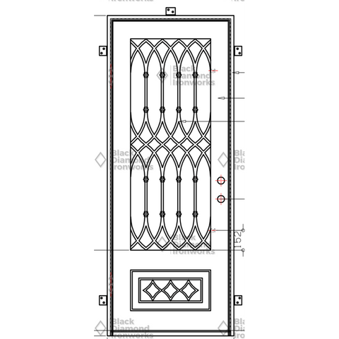 Pre-Order Solden-Wrought Iron Doors-Black Diamond Iron Doors Pre-Order Solden-Wrought Iron Doors-Black Diamond Iron Doors