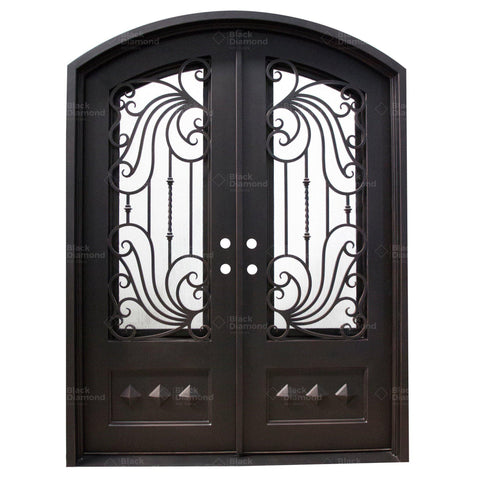 Pre-Order Vail-Wrought Iron Doors-Black Diamond Iron Doors Pre-Order Vail-Wrought Iron Doors-Black Diamond Iron Doors