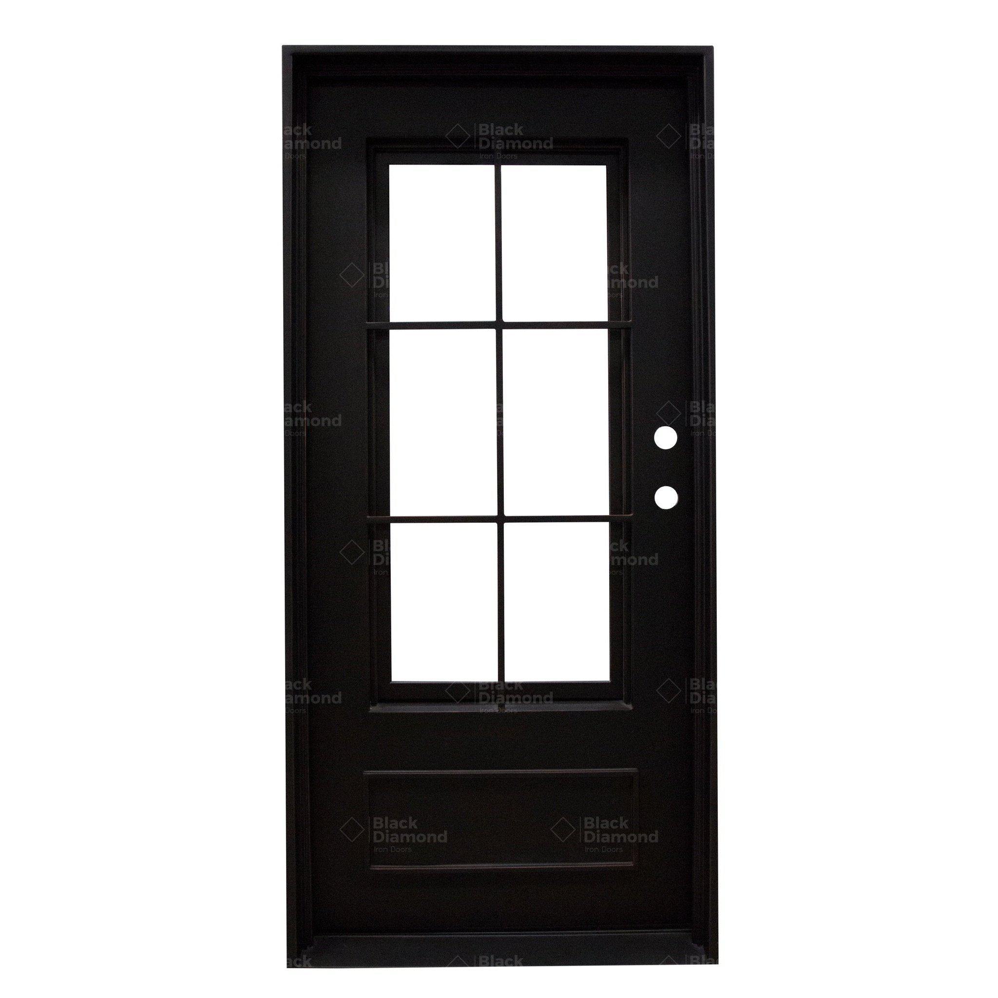 Pre-Order Wengen-Wrought Iron Doors-Black Diamond Iron Doors Pre-Order Wengen-Wrought Iron Doors-Black Diamond Iron Doors