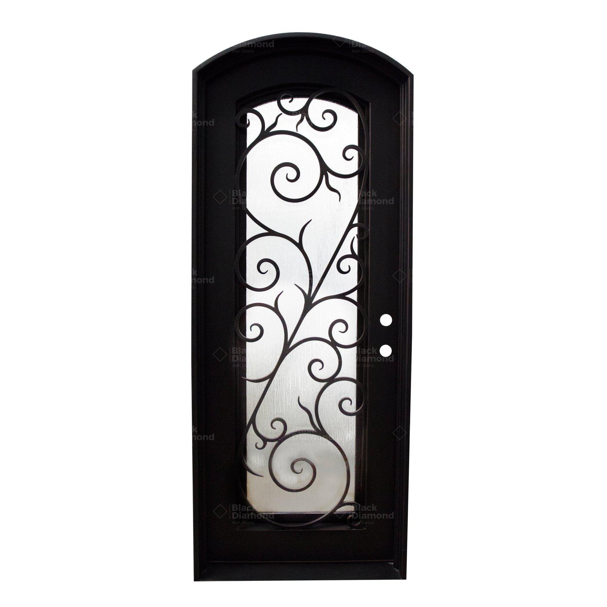 Pre-Order Cortina-Wrought Iron Doors-Black Diamond Iron Doors Pre-Order Cortina-Wrought Iron Doors-Black Diamond Iron Doors