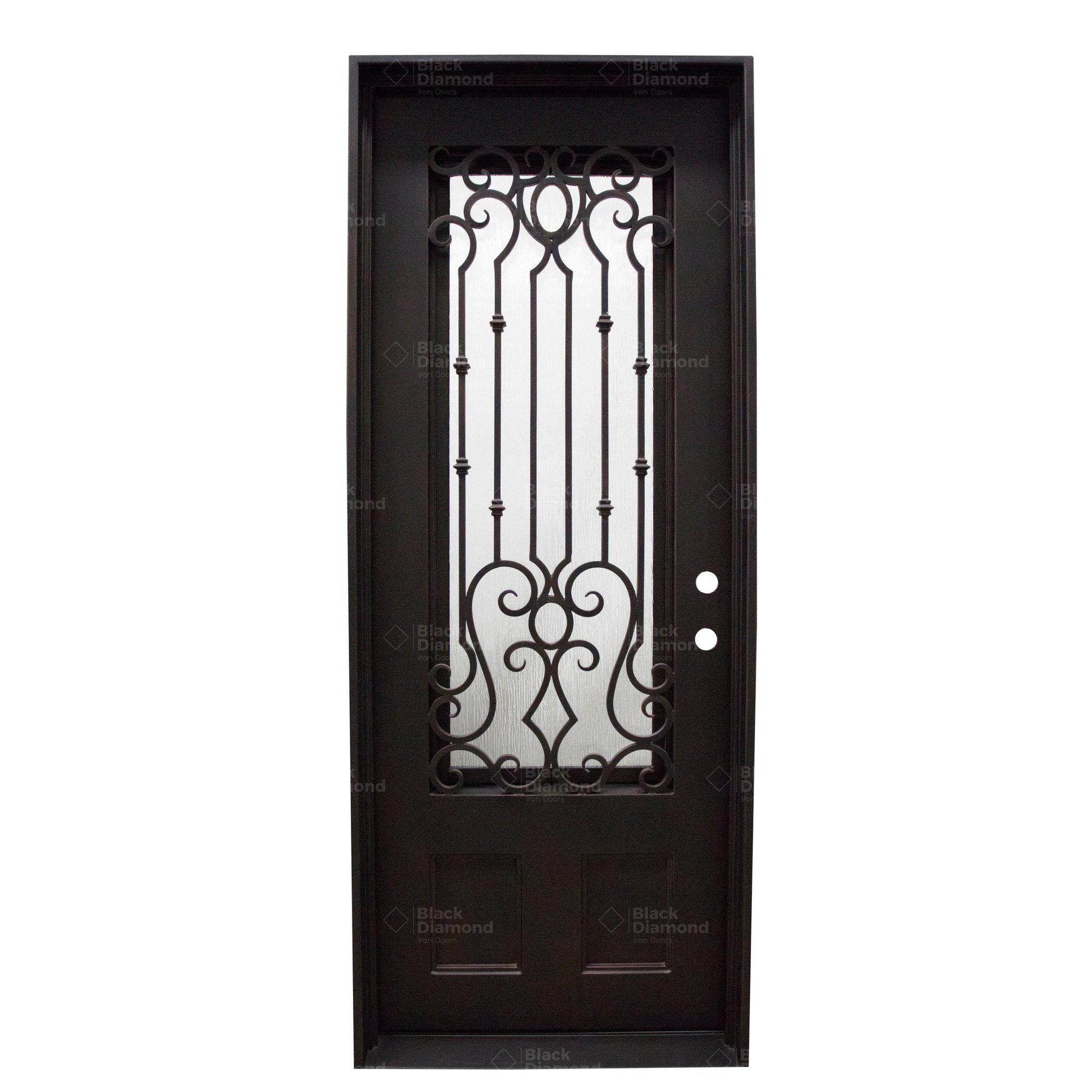 Pre-Order Chamonix-Thermally Broken Doors-Black Diamond Iron Doors Pre-Order Chamonix-Thermally Broken Doors-Black Diamond Iron Doors