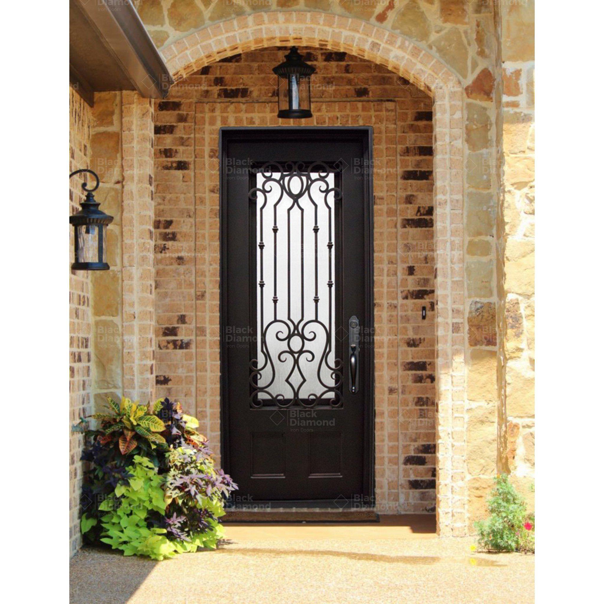 Pre-Order Chamonix-Thermally Broken Doors-Black Diamond Iron Doors Pre-Order Chamonix-Thermally Broken Doors-Black Diamond Iron Doors