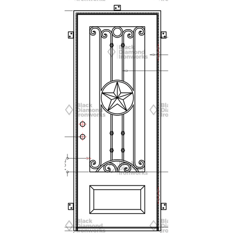 Pre-Order Killington-Wrought Iron Doors-Black Diamond Iron Doors Pre-Order Killington-Wrought Iron Doors-Black Diamond Iron Doors