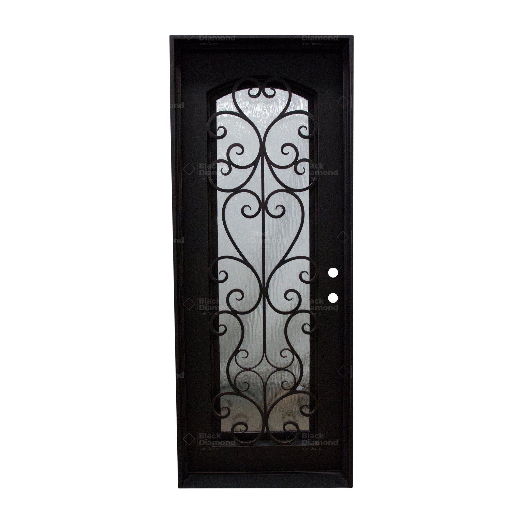 Pre-Order Bormio-Thermally Broken Doors-Black Diamond Iron Doors Pre-Order Bormio-Thermally Broken Doors-Black Diamond Iron Doors