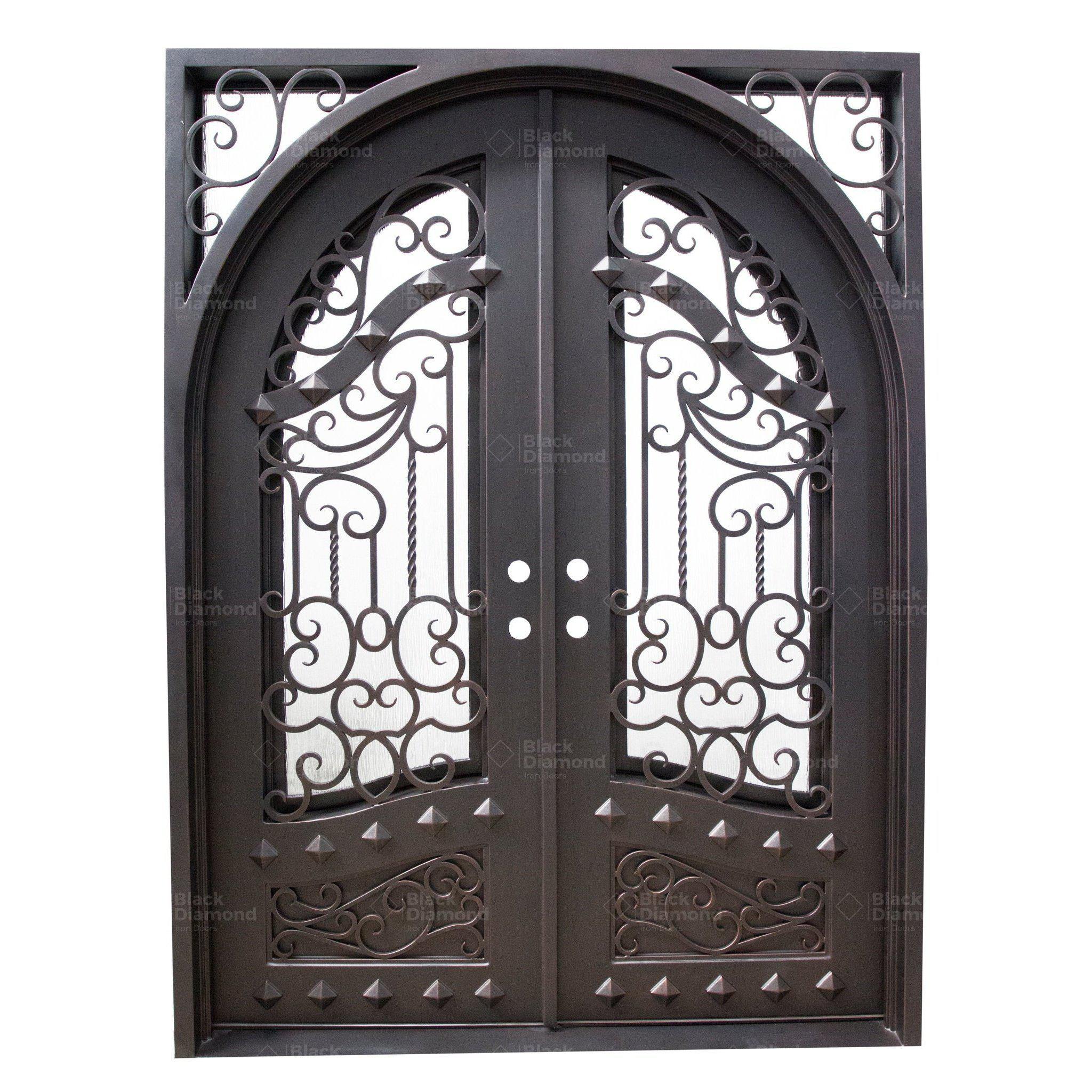 Pre-Order Aspen-Wrought Iron Doors-Black Diamond Iron Doors Pre-Order Aspen-Wrought Iron Doors-Black Diamond Iron Doors